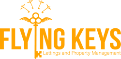 Flying Keys Logo - a lettings and property management company covering Nottinghamshire and Lincolnshire, UK
